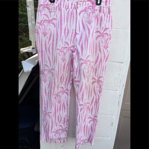 Govango palm tree print lightweight pants